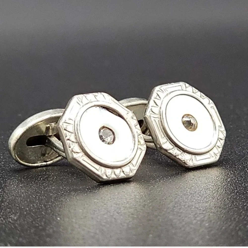 Vintage cuff-links